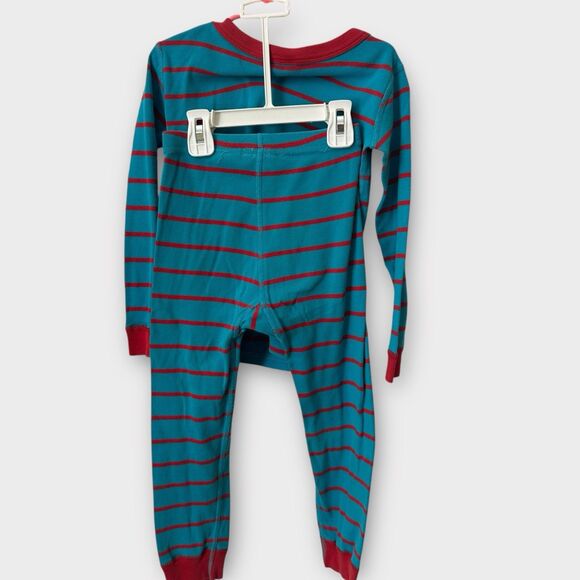 hanna andersson pajamas Boys Superman Two Piece Size 5 Girls Unisex Superhero - Picture 2 of 5